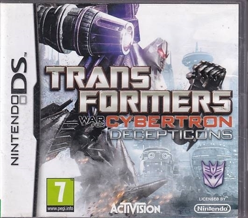 Transformers war for cybertron decepticons - Nintendo DS (B Grade) (Used) (Eng)